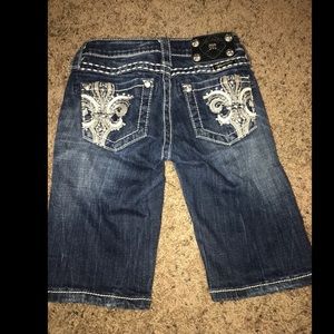 Girls miss me Bermuda shorts size 8